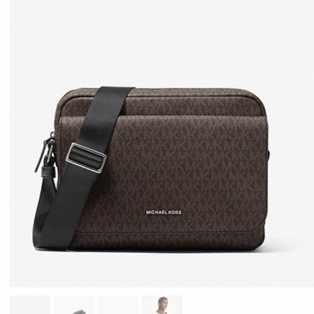 Michael kors flap camera bag